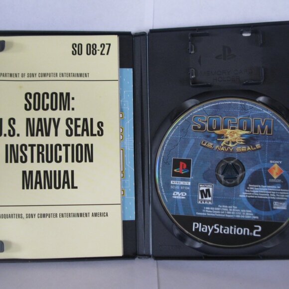 Playstation 2 PS2 Video Game: Socom -U.S. Navy Seals - Picture 2 of 4